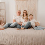 Familienfotoshooting im Fotostudio in Celle